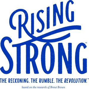 Rising Strong Logo for course Rising Strong based on the research of Dr. Brené Brown