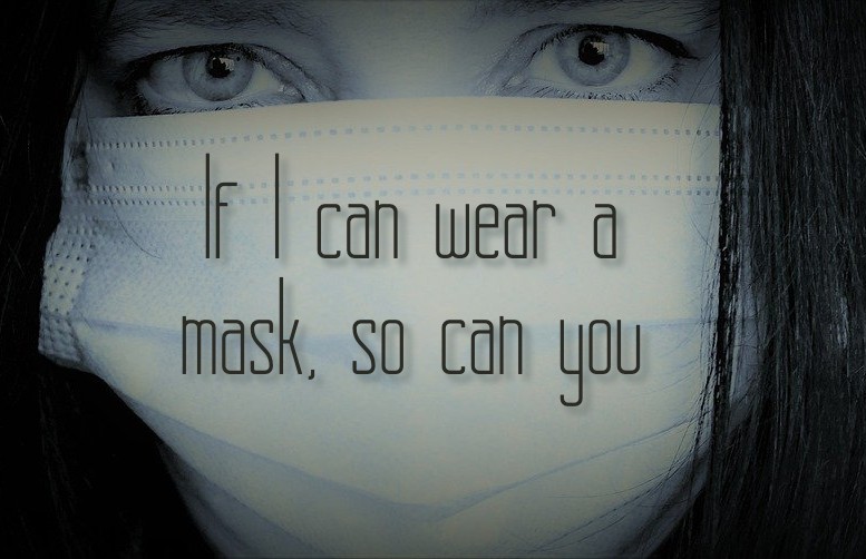 A complex PTSD trauma survivor proclaims: If I can wear a mask, so can you