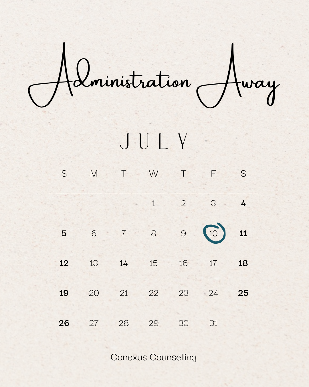 Administration Away